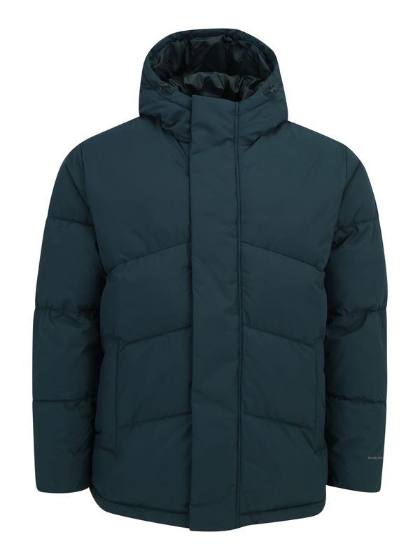 Jack & Jones Plus Jack & Jones Plus Prehodna jakna 'JJWORLD'  temno zelena