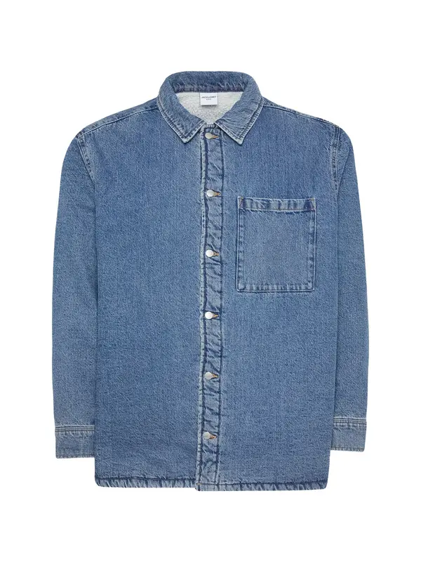 Jack & Jones Plus Jack & Jones Plus Prehodna jakna 'JORJAMES'  moder denim