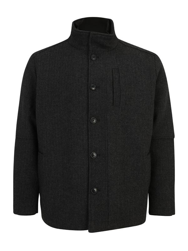 Jack & Jones Plus Jack & Jones Plus Prehodna jakna 'JPRDuane'  antracit / temno siva