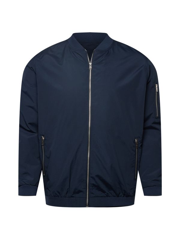 Jack & Jones Plus Jack & Jones Plus Prehodna jakna 'Rush'  nočno modra