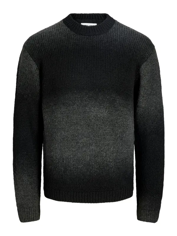 Jack & Jones Plus Jack & Jones Plus Pulover 'JCOFADE'  antracit / temno siva