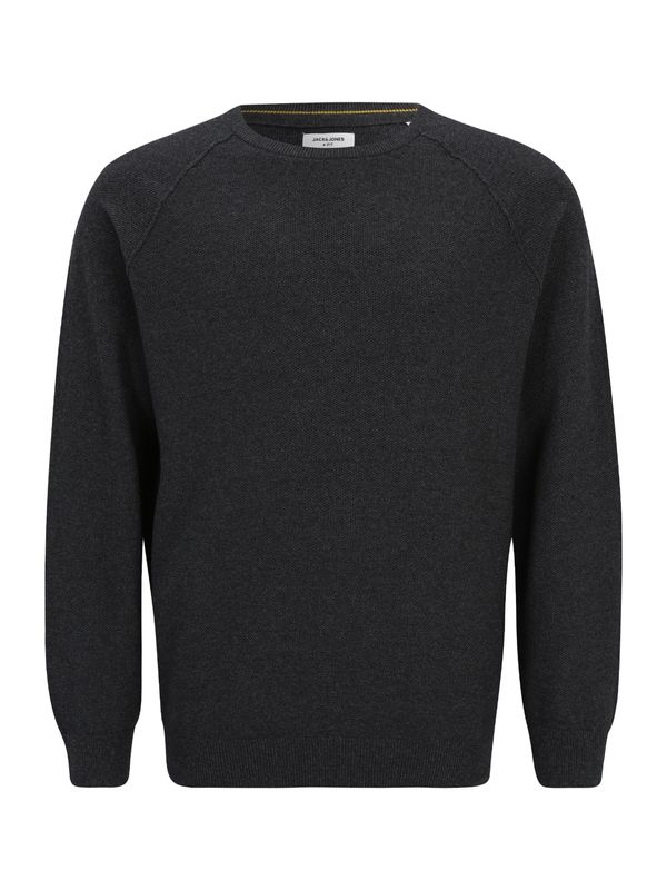 Jack & Jones Plus Jack & Jones Plus Pulover 'JCOMASON'  antracit