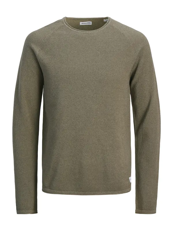 Jack & Jones Plus Jack & Jones Plus Pulover 'JJEhill'  oliva
