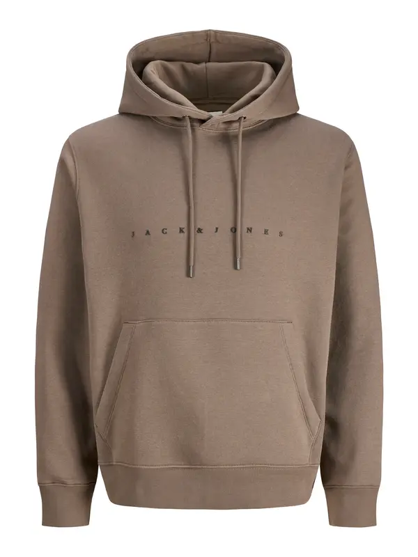 Jack & Jones Plus Jack & Jones Plus Pulover 'JJEStar'  mokka
