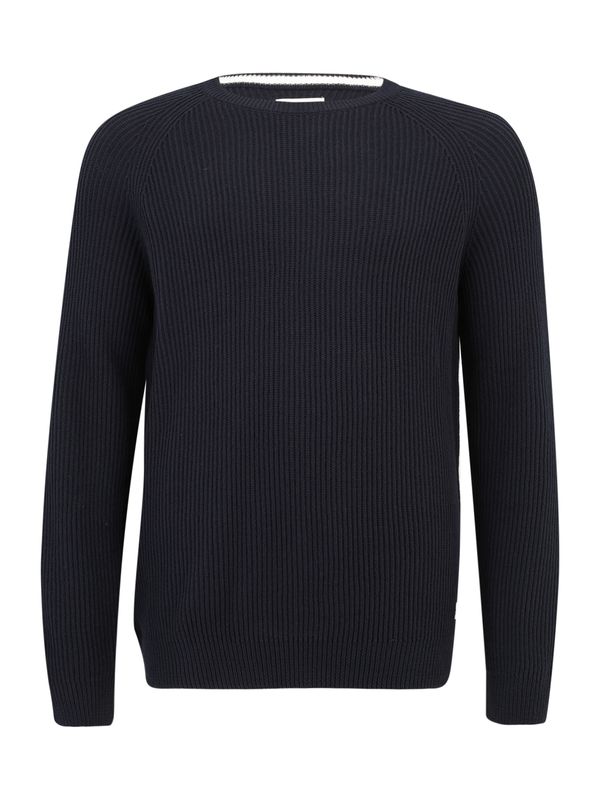 Jack & Jones Plus Jack & Jones Plus Pulover 'JJPannel'  mornarska