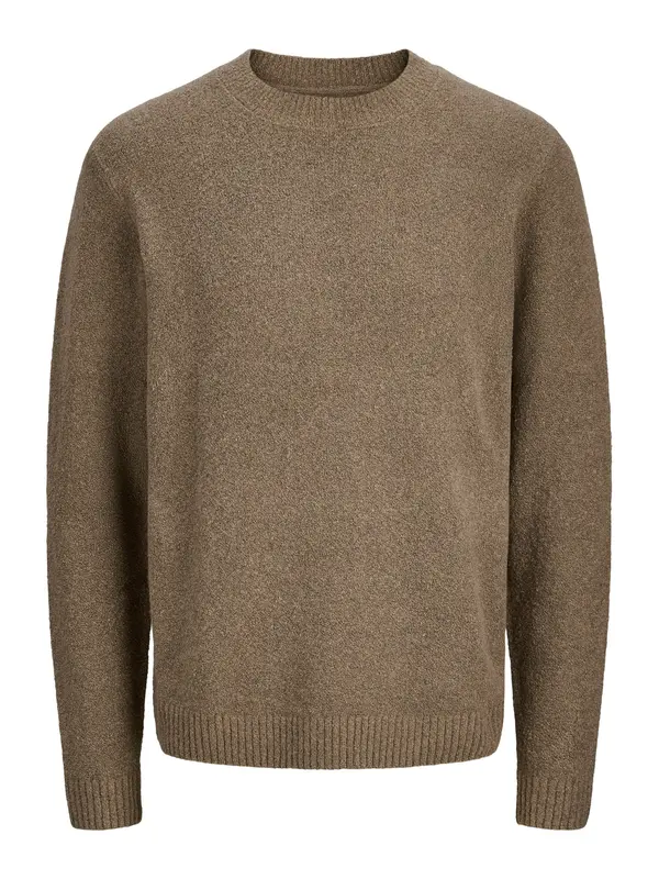 Jack & Jones Plus Jack & Jones Plus Pulover 'JPRBLAMAVERICK'  pikčasto rjava