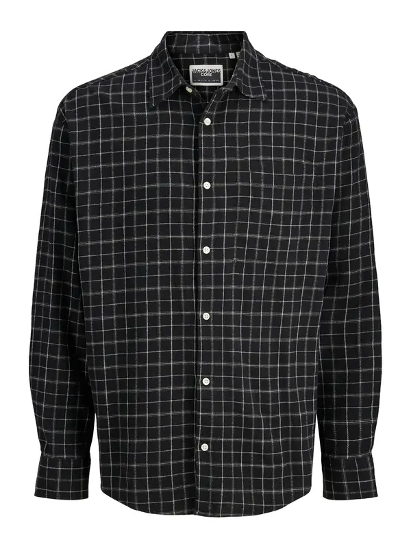 Jack & Jones Plus Jack & Jones Plus Srajca  črna / bela