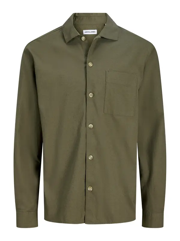 Jack & Jones Plus Jack & Jones Plus Srajca 'JJETRISTAN'  oliva