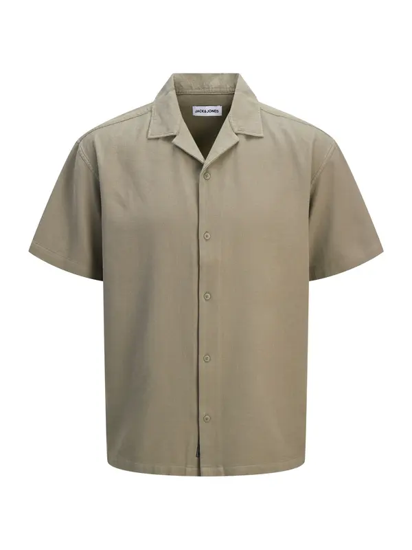 Jack & Jones Plus Jack & Jones Plus Srajca 'JJGLOBAL'  temno siva