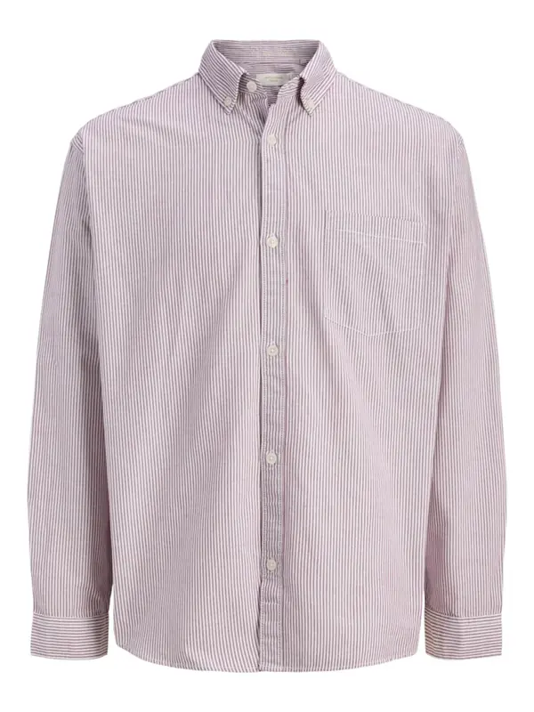 Jack & Jones Plus Jack & Jones Plus Srajca 'JORNORREBRO'  karminsko rdeča / bela