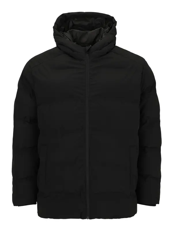 Jack & Jones Plus Jack & Jones Plus Zimska jakna 'JJESoho'  črna