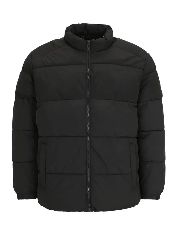 Jack & Jones Plus Jack & Jones Plus Zimska jakna 'JJMaze'  črna