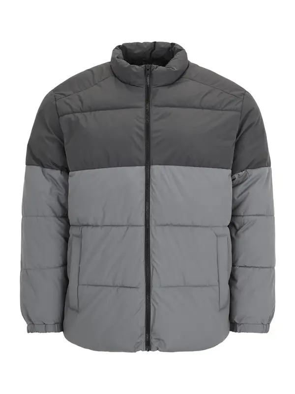 Jack & Jones Plus Jack & Jones Plus Zimska jakna 'JJMaze'  svetlo siva