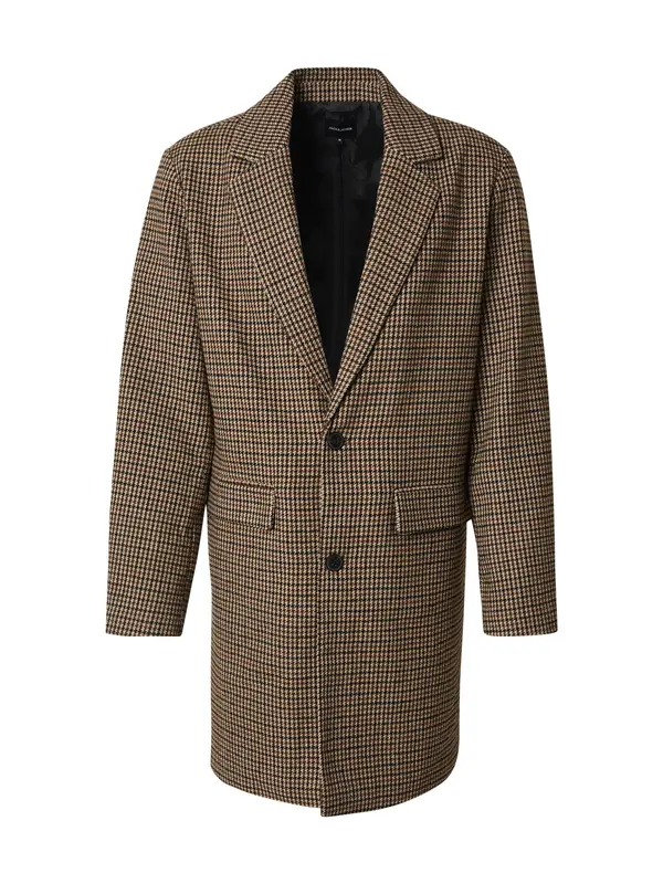 JACK & JONES JACK & JONES Prehoden plašč 'JJEHARRIS'  temno bež / temno rjava / črna / bela