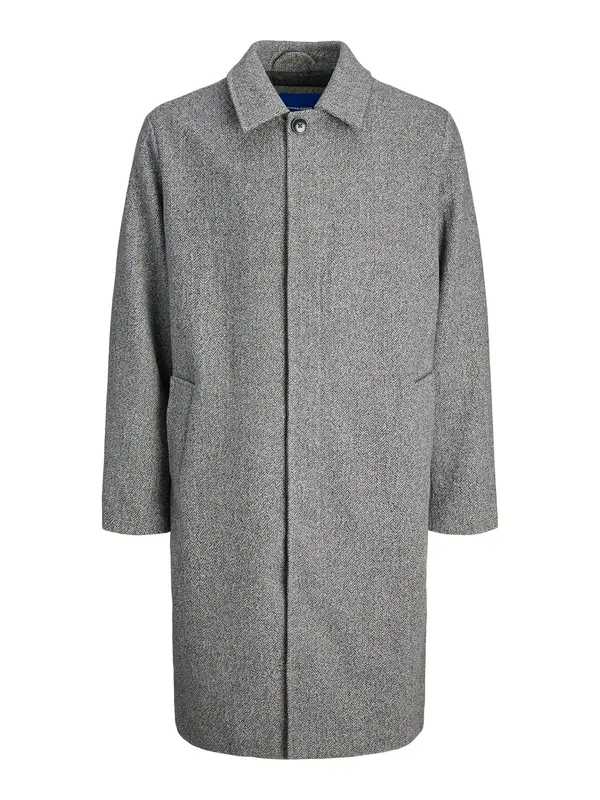 JACK & JONES JACK & JONES Prehoden plašč 'JORNorrebro'  čokolada / pegasto siva