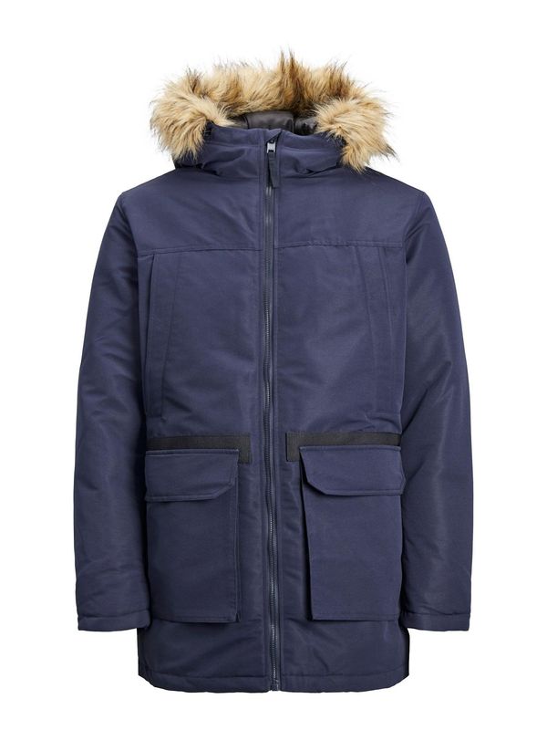 JACK & JONES JACK & JONES Prehoden plašč 'Wing'  temno modra