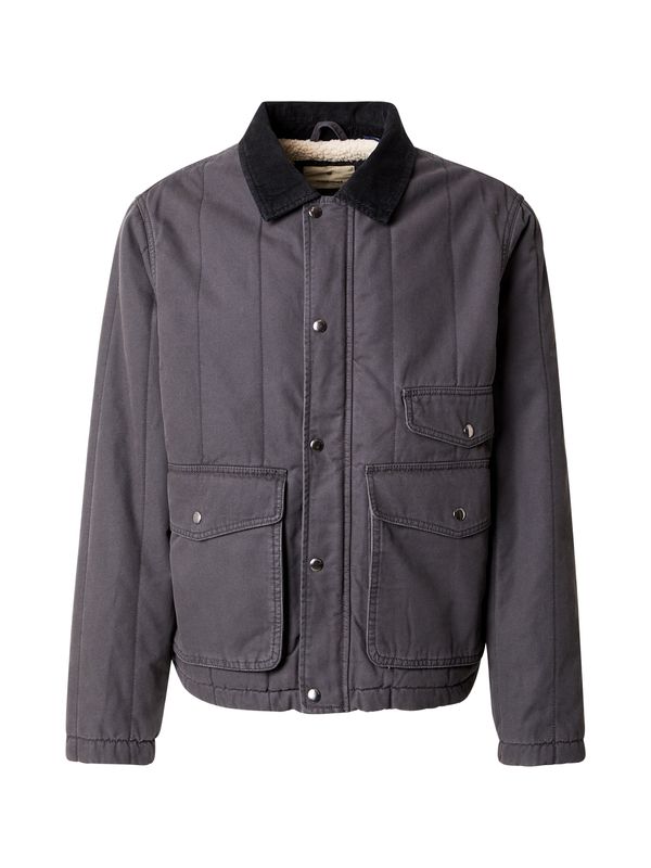 JACK & JONES JACK & JONES Prehodna jakna 'BLUCOMO'  siva / črna