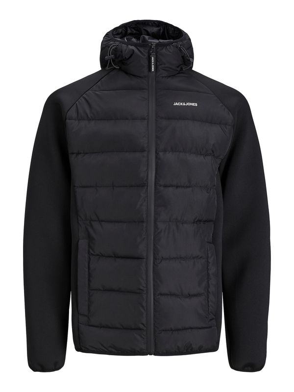 JACK & JONES JACK & JONES Prehodna jakna 'Dust'  črna / bela