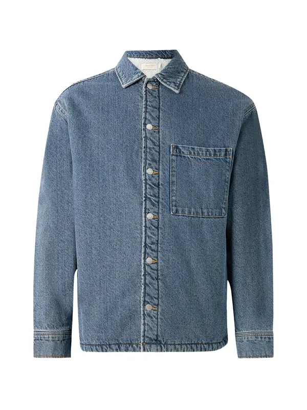 JACK & JONES JACK & JONES Prehodna jakna 'JAMES'  moder denim