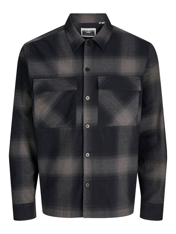 JACK & JONES JACK & JONES Prehodna jakna 'JCOCHARLIE'  temno siva / antracit