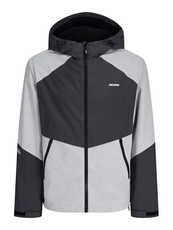 JACK & JONES JACK & JONES Prehodna jakna 'JCOCLUB'  grafit / svetlo siva