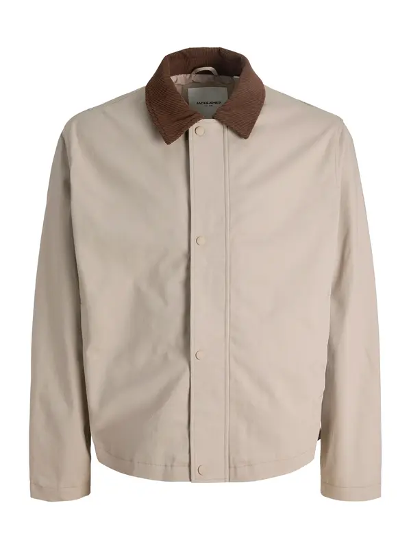 JACK & JONES JACK & JONES Prehodna jakna 'JJEGRAHAM'  rjava / temno siva