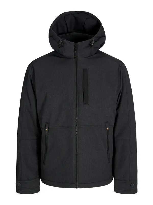 JACK & JONES JACK & JONES Prehodna jakna 'JJEParker'  pegasto črna
