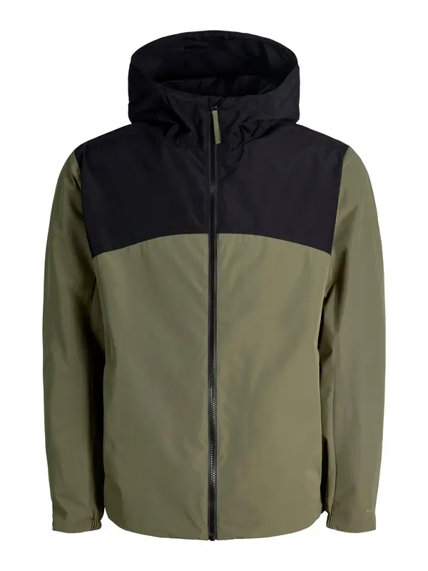JACK & JONES JACK & JONES Prehodna jakna 'JJESoho'  oliva / črna