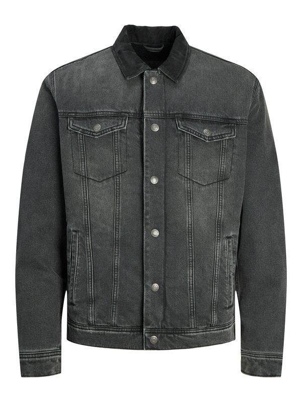 JACK & JONES JACK & JONES Prehodna jakna 'JJIJEAN'  črn denim