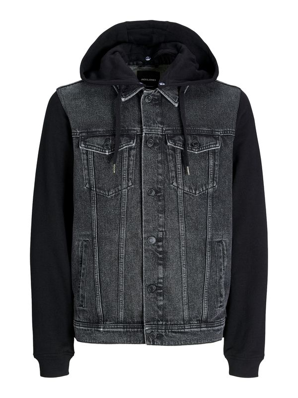 JACK & JONES JACK & JONES Prehodna jakna 'JJIJEAN'  črna / črn denim