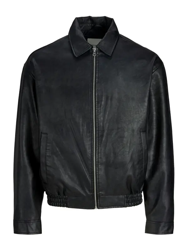 JACK & JONES JACK & JONES Prehodna jakna 'JJLeon'  črna
