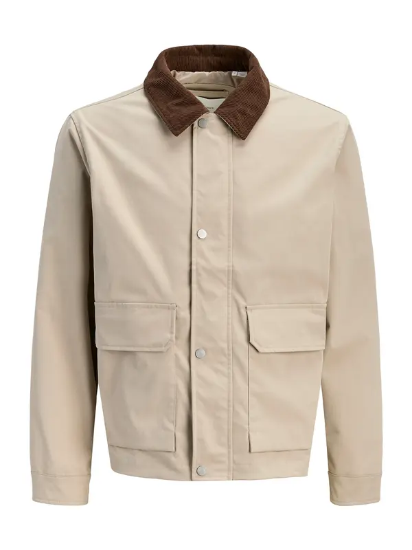 JACK & JONES JACK & JONES Prehodna jakna 'JORCatskills Barn'  rjava / kapučino