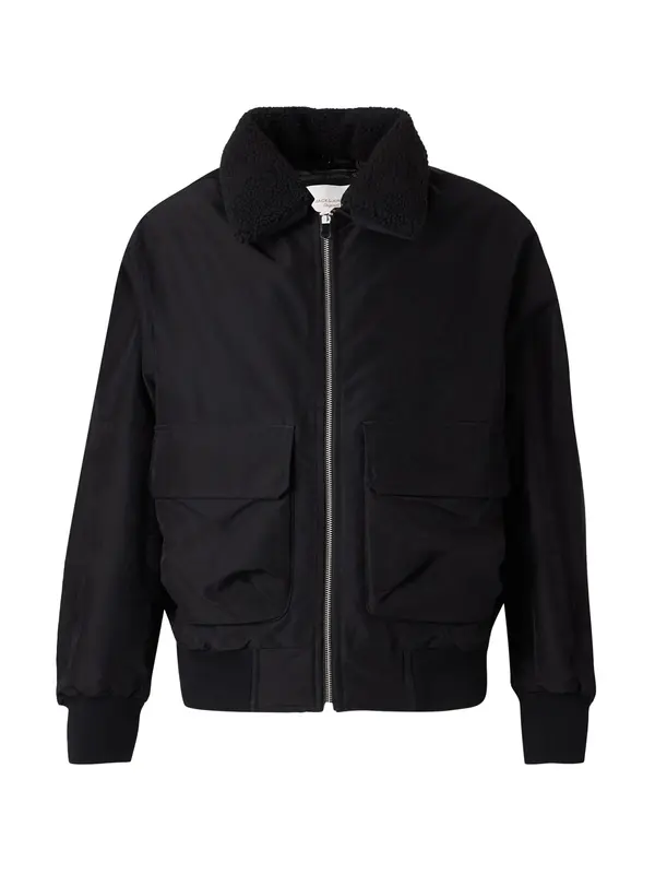 JACK & JONES JACK & JONES Prehodna jakna 'JORINWOOD'  črna