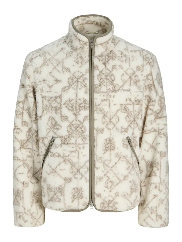 JACK & JONES JACK & JONES Prehodna jakna 'JORNORREBRO'  kaki / bela