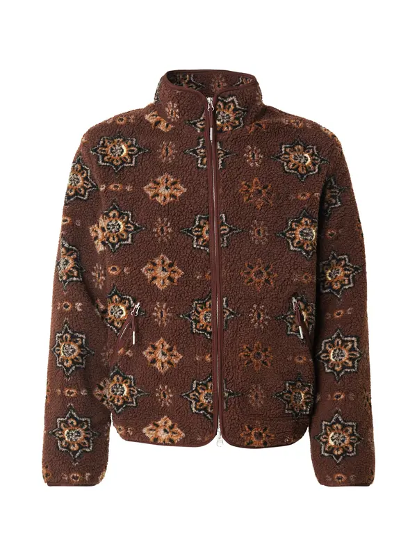 JACK & JONES JACK & JONES Prehodna jakna 'JORNORREBRO'  oranžna / rjasto rdeča / črna / bela