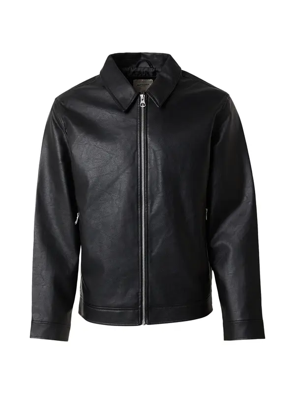 JACK & JONES JACK & JONES Prehodna jakna 'JWHAUSTIN'  črna