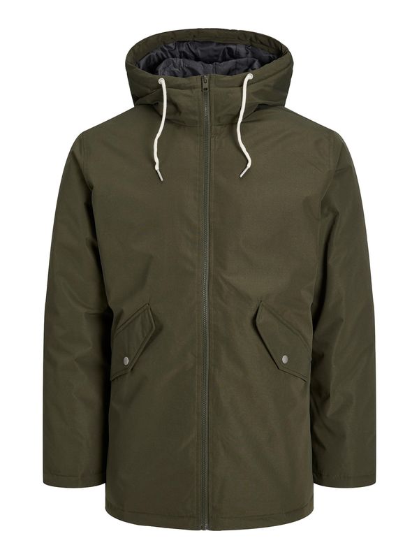 JACK & JONES JACK & JONES Prehodna jakna 'Loop'  temno zelena