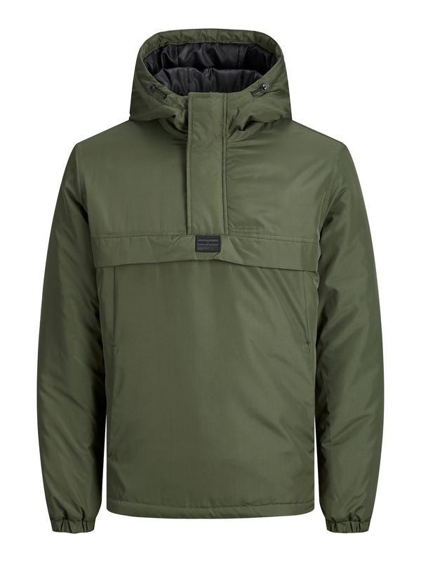 JACK & JONES JACK & JONES Prehodna jakna 'Rambler'  zelena / črna