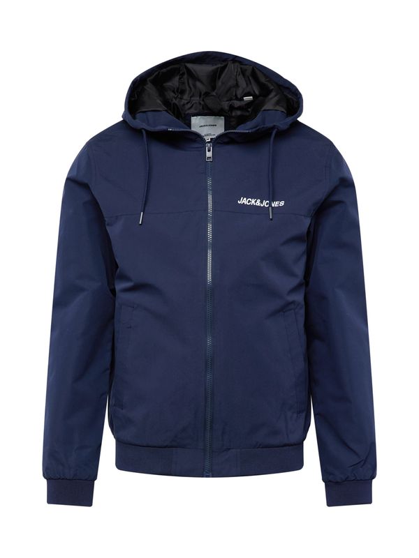 JACK & JONES JACK & JONES Prehodna jakna 'Rush'  marine / bela