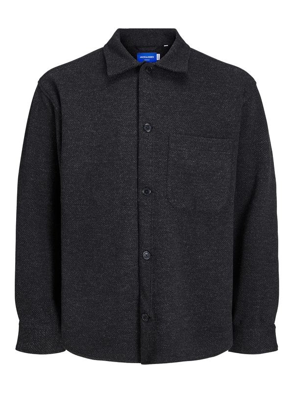 JACK & JONES JACK & JONES Prehodna jakna 'Zac'  pegasto črna