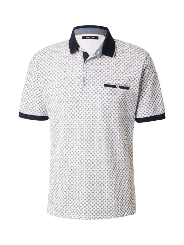 Jack & Jones Premium Jack & Jones Premium Majica  bež / marine / bela