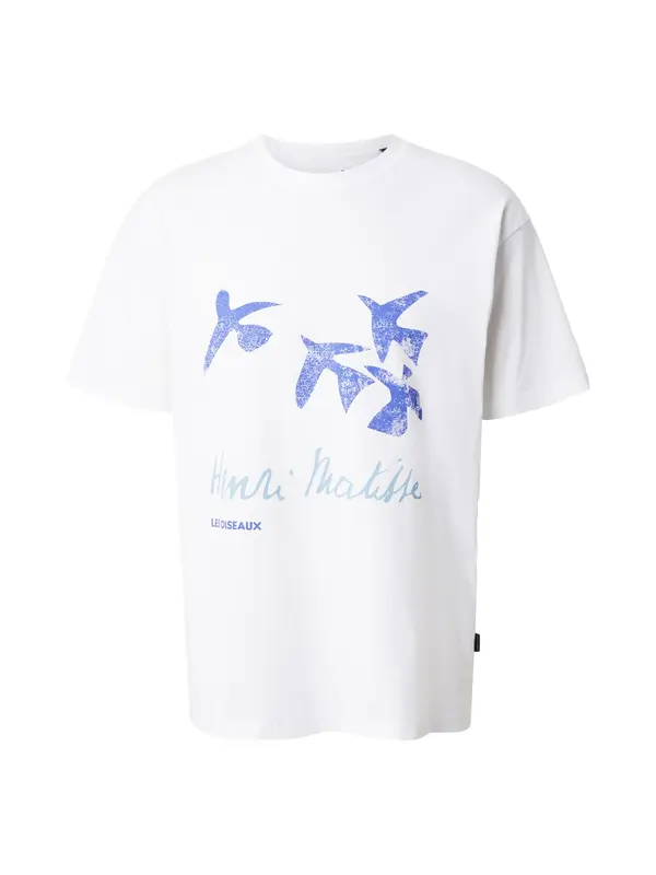 Jack & Jones Premium Jack & Jones Premium Majica 'JPRBLACARLO'  kraljevo modra / svetlo modra / bela