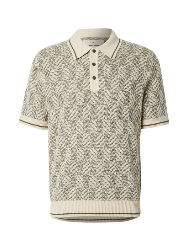 Jack & Jones Premium Jack & Jones Premium Majica 'JPRBLUCODY'  svetlo bež / kaki