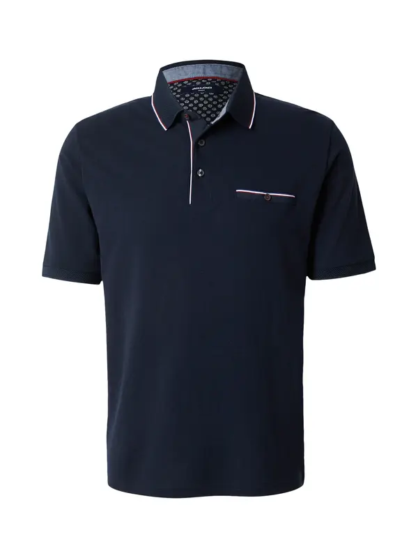 Jack & Jones Premium Jack & Jones Premium Majica  modra / nočno modra / bela
