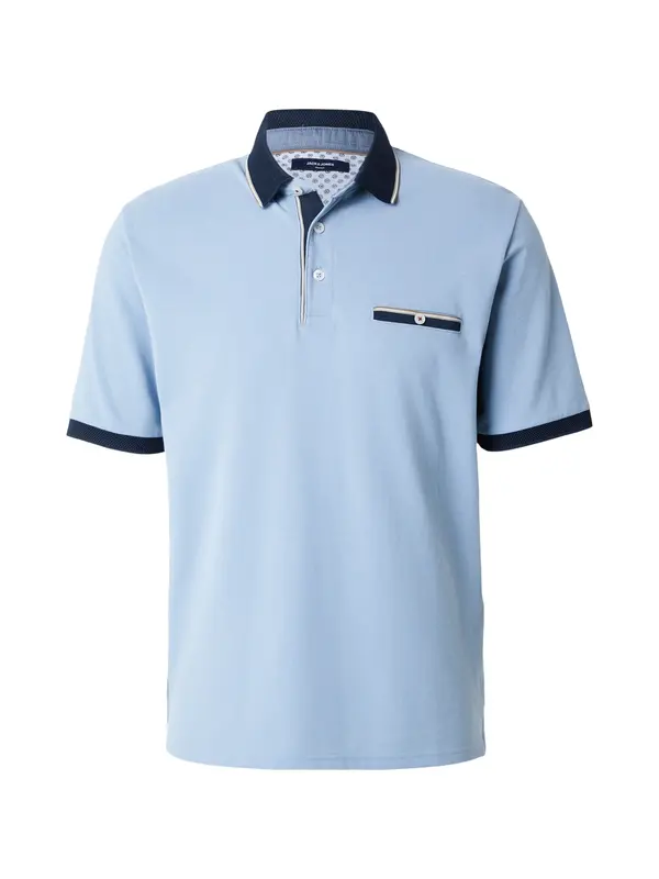 Jack & Jones Premium Jack & Jones Premium Majica  svetlo modra / temno modra