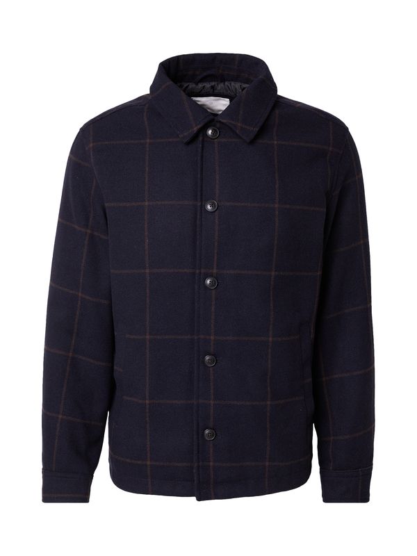 Jack & Jones Premium Jack & Jones Premium Prehodna jakna 'JPRCCCARTER'  marine / rjava
