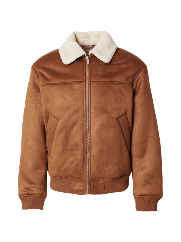 Jack & Jones Premium Jack & Jones Premium Prehodna jakna 'JPRCCTED'  svetlo bež / umbra