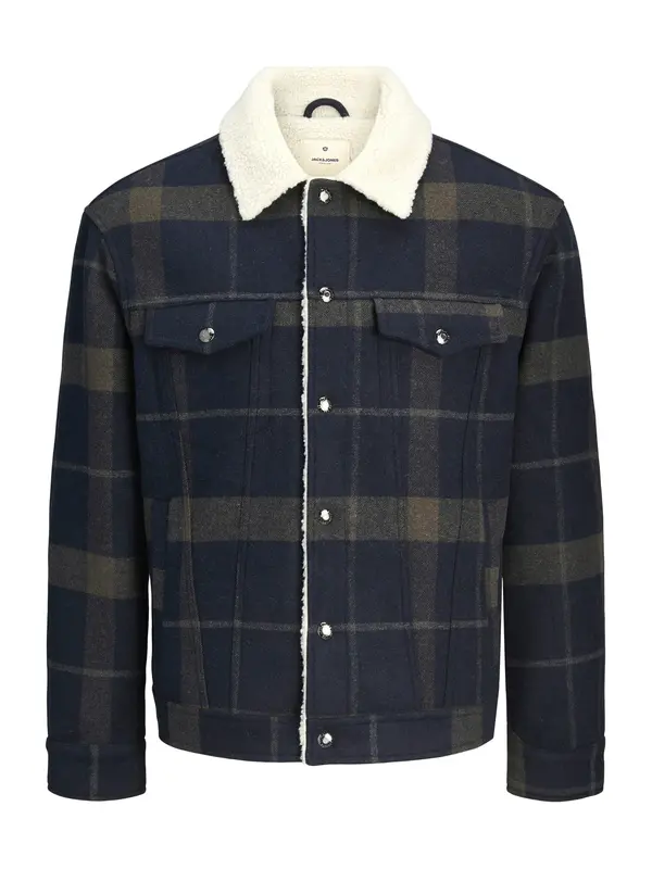 Jack & Jones Premium Jack & Jones Premium Prehodna jakna  mornarska / kaki / naravno bela