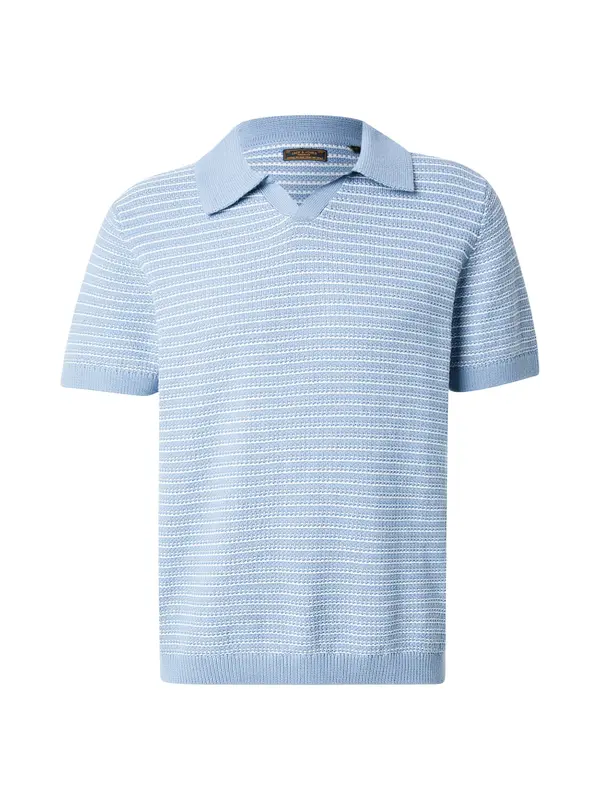 Jack & Jones Premium Jack & Jones Premium Pulover 'JPRBLUASHER'  svetlo modra / bela