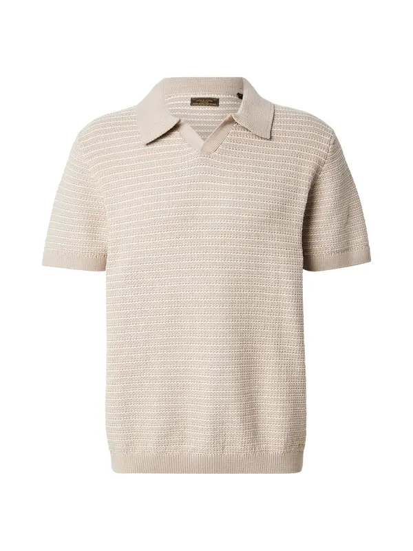 Jack & Jones Premium Jack & Jones Premium Pulover 'JPRBLUASHER'  temno siva / bela